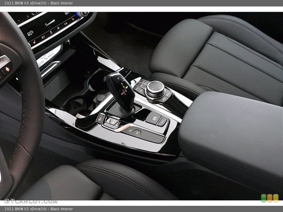 Black Interior Transmission for the 2021 BMW X3 sDrive30i #139875588