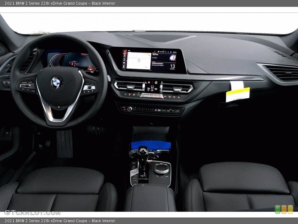Black Interior Dashboard for the 2021 BMW 2 Series 228i xDrive Grand Coupe #139876369