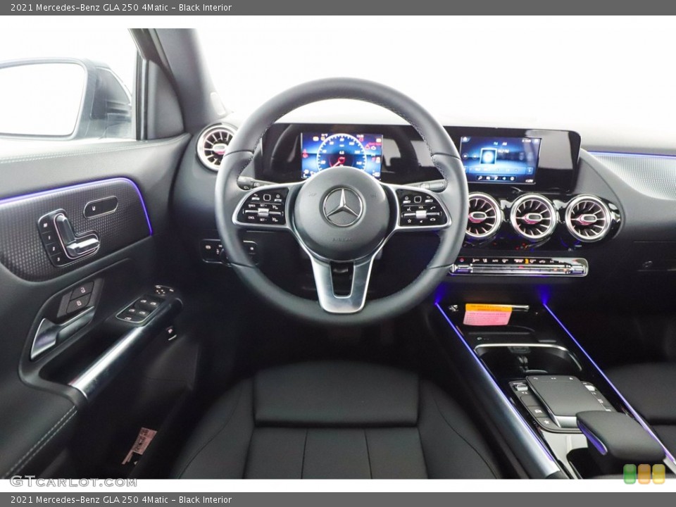 Black Interior Dashboard for the 2021 Mercedes-Benz GLA 250 4Matic #139877518