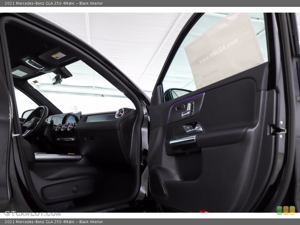 Black Interior Door Panel for the 2021 Mercedes-Benz GLA 250 4Matic #139877572