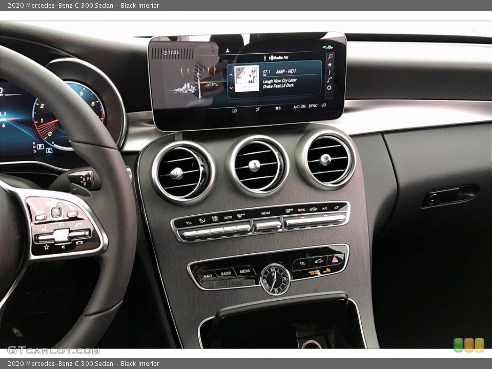 Black Interior Controls for the 2020 Mercedes-Benz C 300 Sedan #139877908