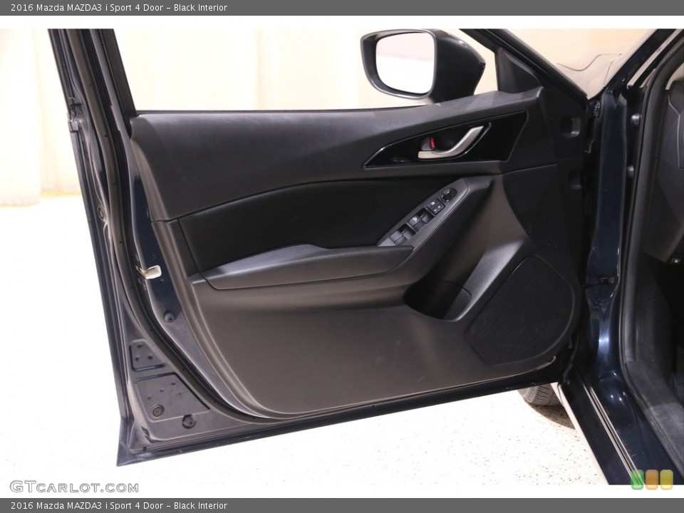 Black Interior Door Panel for the 2016 Mazda MAZDA3 i Sport 4 Door #139879058