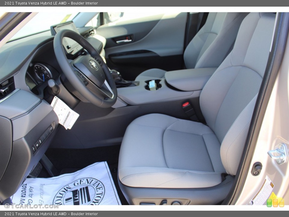 Boulder Interior Photo for the 2021 Toyota Venza Hybrid LE AWD #139879935