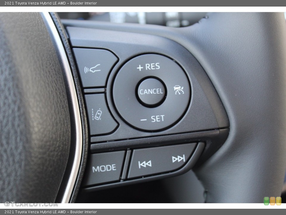 Boulder Interior Steering Wheel for the 2021 Toyota Venza Hybrid LE AWD #139879992