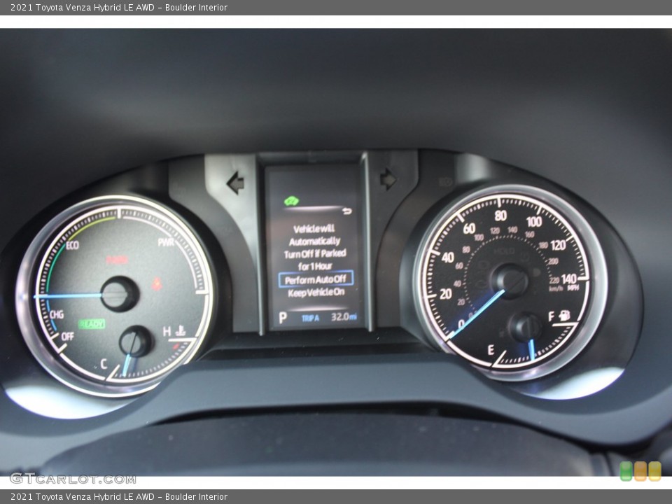 Boulder Interior Gauges for the 2021 Toyota Venza Hybrid LE AWD #139880019