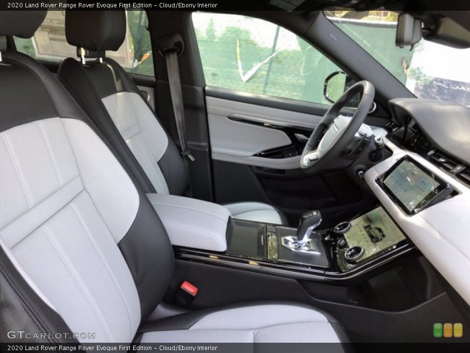 Cloud/Ebony Interior Front Seat for the 2020 Land Rover Range Rover Evoque First Edition #139880898