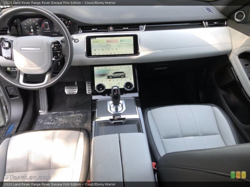 Cloud/Ebony Interior Photo for the 2020 Land Rover Range Rover Evoque First Edition #139880915
