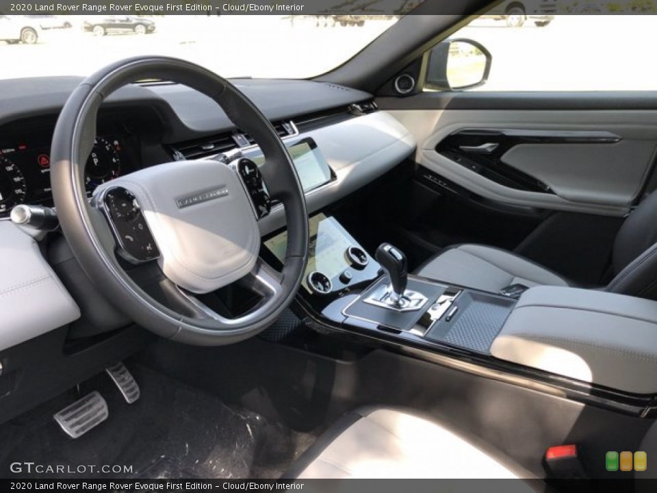 Cloud/Ebony Interior Front Seat for the 2020 Land Rover Range Rover Evoque First Edition #139881168