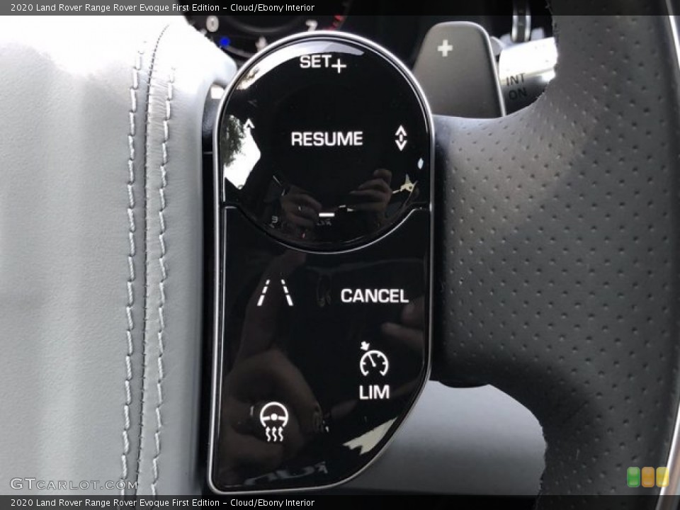Cloud/Ebony Interior Steering Wheel for the 2020 Land Rover Range Rover Evoque First Edition #139881186