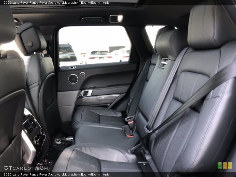 Ebony/Ebony Interior Rear Seat for the 2020 Land Rover Range Rover Sport Autobiography #139881658