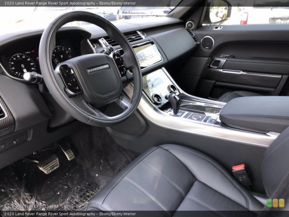 Ebony/Ebony 2020 Land Rover Range Rover Sport Interiors