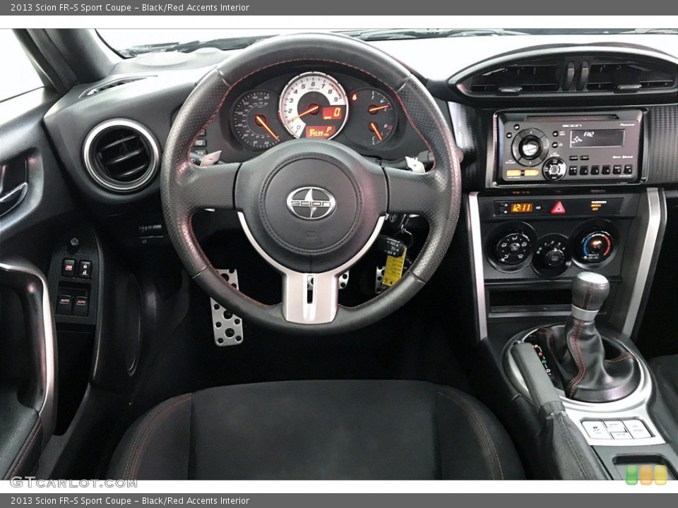 Black/Red Accents Interior Dashboard for the 2013 Scion FR-S Sport Coupe #139882137