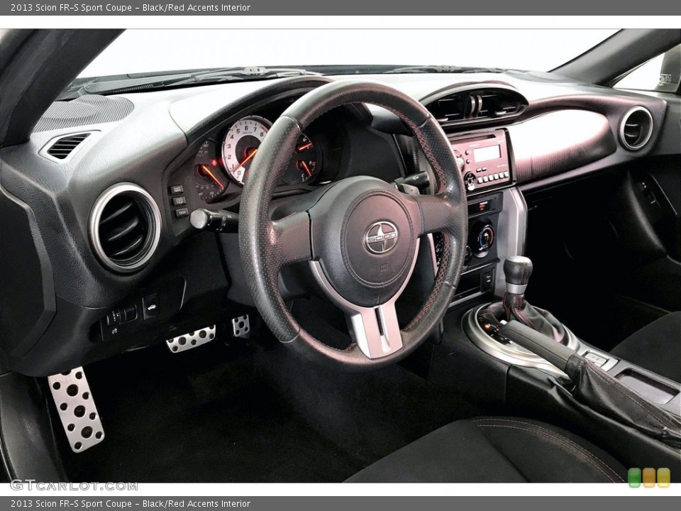 Black/Red Accents Interior Dashboard for the 2013 Scion FR-S Sport Coupe #139882383