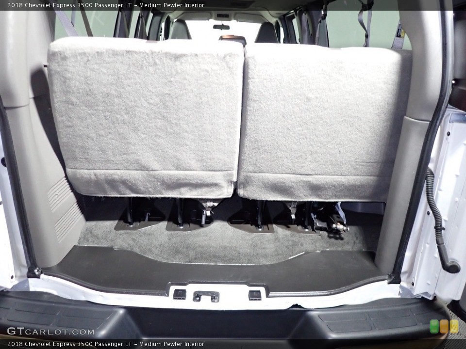 Medium Pewter Interior Trunk for the 2018 Chevrolet Express 3500 Passenger LT #139884165