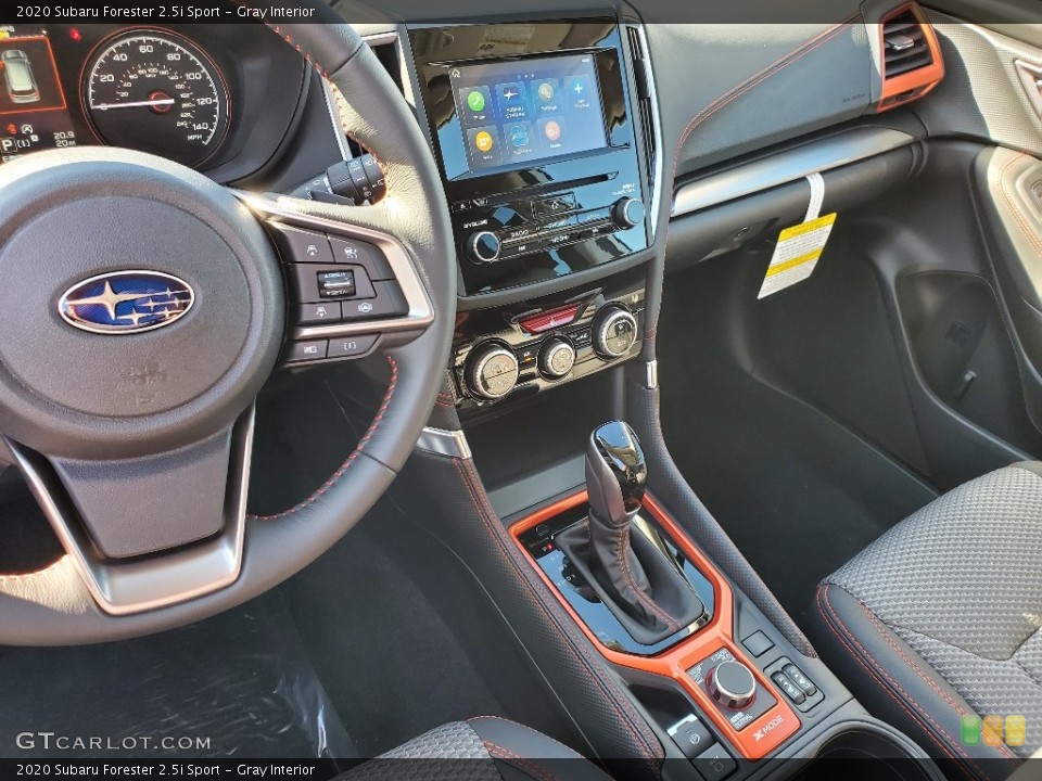Gray Interior Controls for the 2020 Subaru Forester 2.5i Sport #139885728