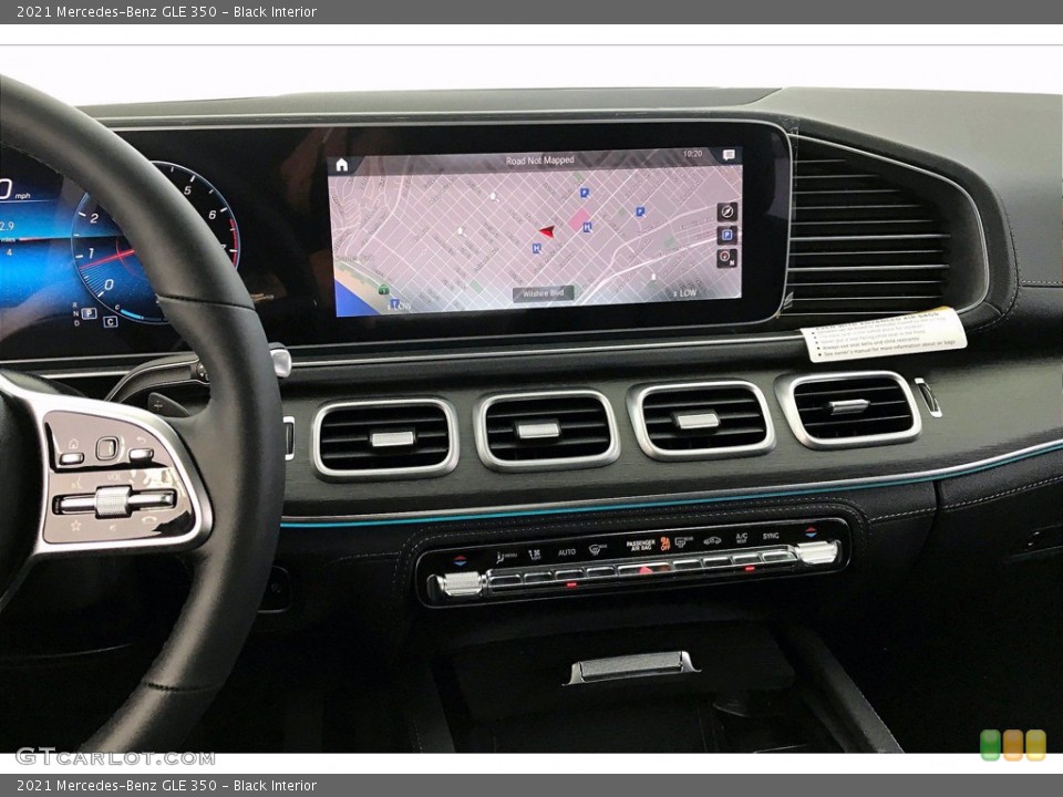 Black Interior Controls for the 2021 Mercedes-Benz GLE 350 #139889025