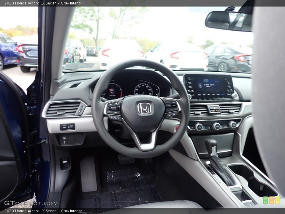 Gray Interior Dashboard for the 2020 Honda Accord LX Sedan #139889640
