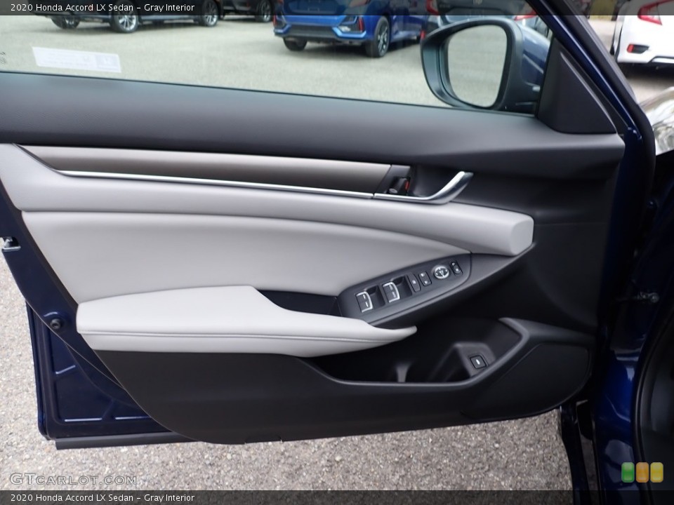 Gray Interior Door Panel for the 2020 Honda Accord LX Sedan #139889660
