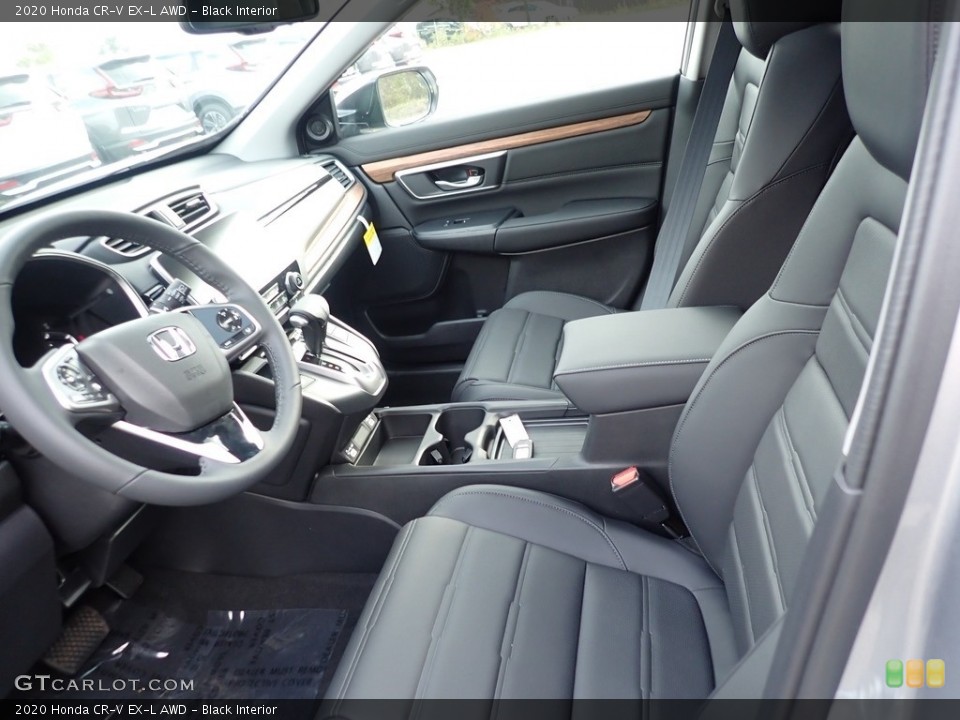 Black Interior Front Seat for the 2020 Honda CR-V EX-L AWD #139890699