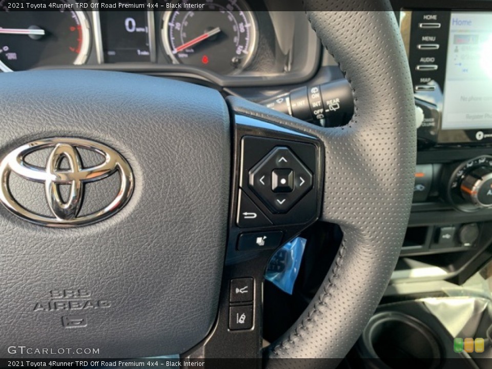 Black Interior Steering Wheel for the 2021 Toyota 4Runner TRD Off Road Premium 4x4 #139891164