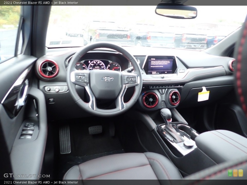 Jet Black Interior Photo for the 2021 Chevrolet Blazer RS AWD #139891167