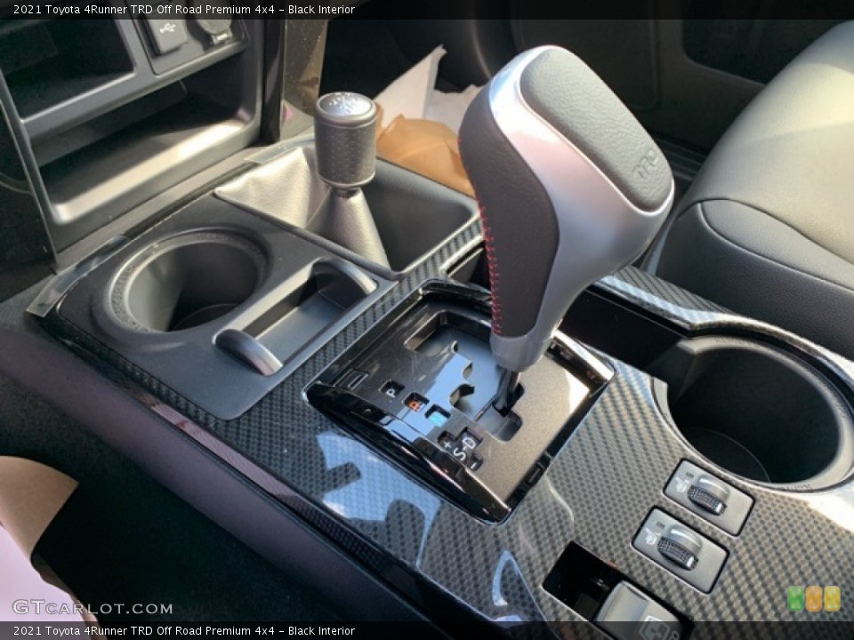 Black Interior Transmission for the 2021 Toyota 4Runner TRD Off Road Premium 4x4 #139891248