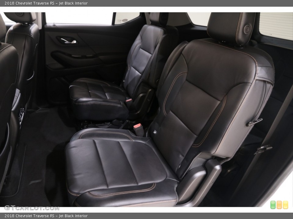 Jet Black Interior Rear Seat for the 2018 Chevrolet Traverse RS #139891446