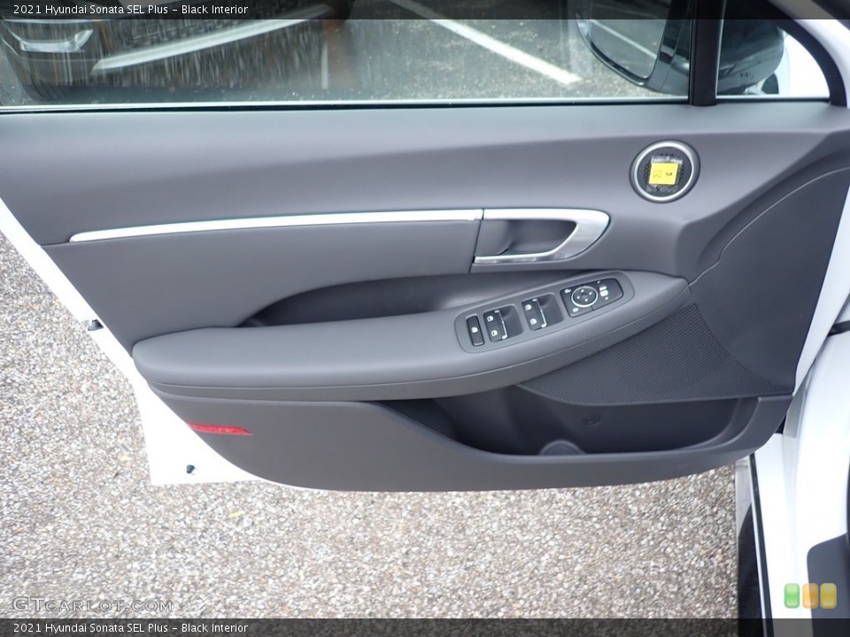 Black Interior Door Panel for the 2021 Hyundai Sonata SEL Plus #139893293