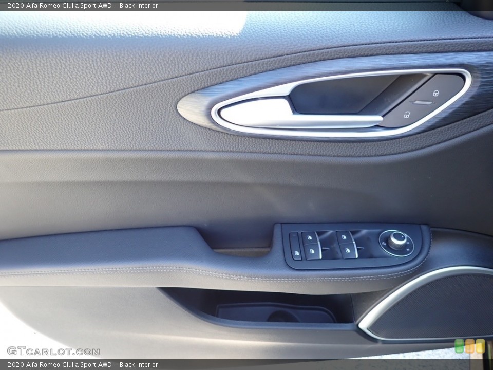 Black Interior Door Panel for the 2020 Alfa Romeo Giulia Sport AWD #139894818