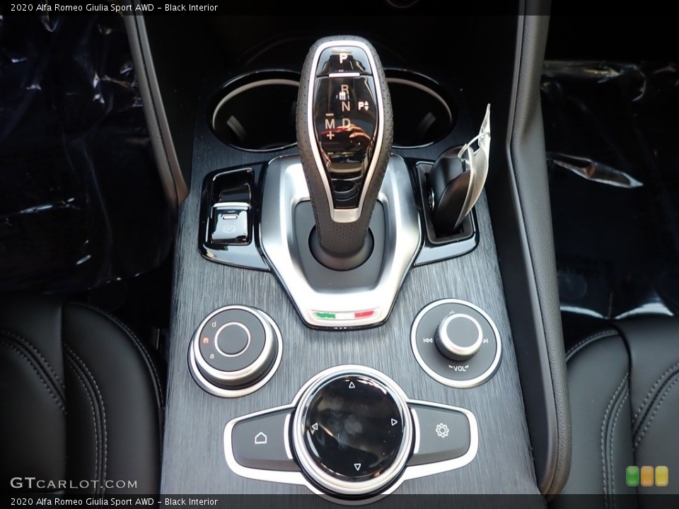 Black Interior Transmission for the 2020 Alfa Romeo Giulia Sport AWD #139894860