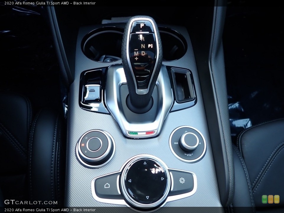 Black Interior Transmission for the 2020 Alfa Romeo Giulia TI Sport AWD #139895739