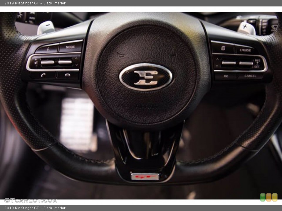 Black Interior Steering Wheel for the 2019 Kia Stinger GT #139895913