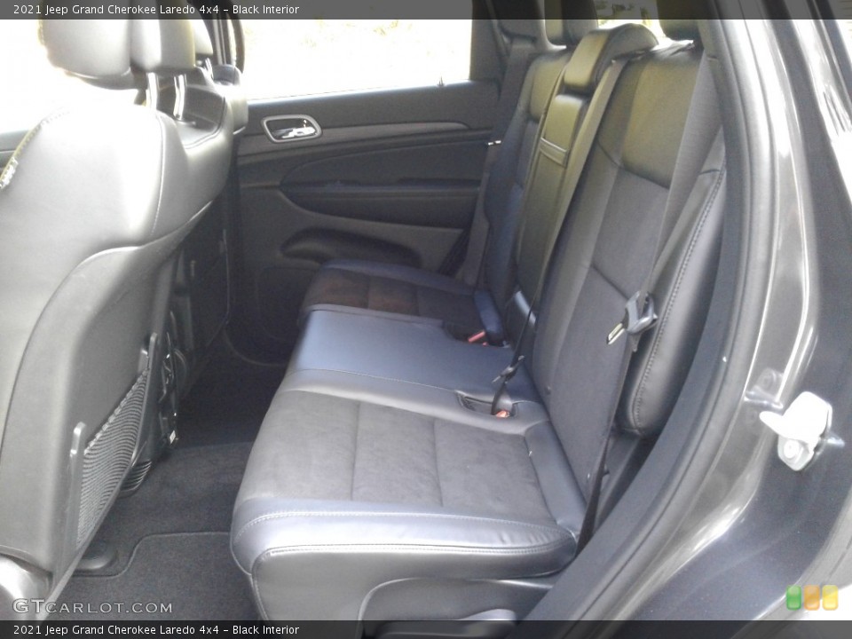 Black Interior Rear Seat for the 2021 Jeep Grand Cherokee Laredo 4x4 #139896309