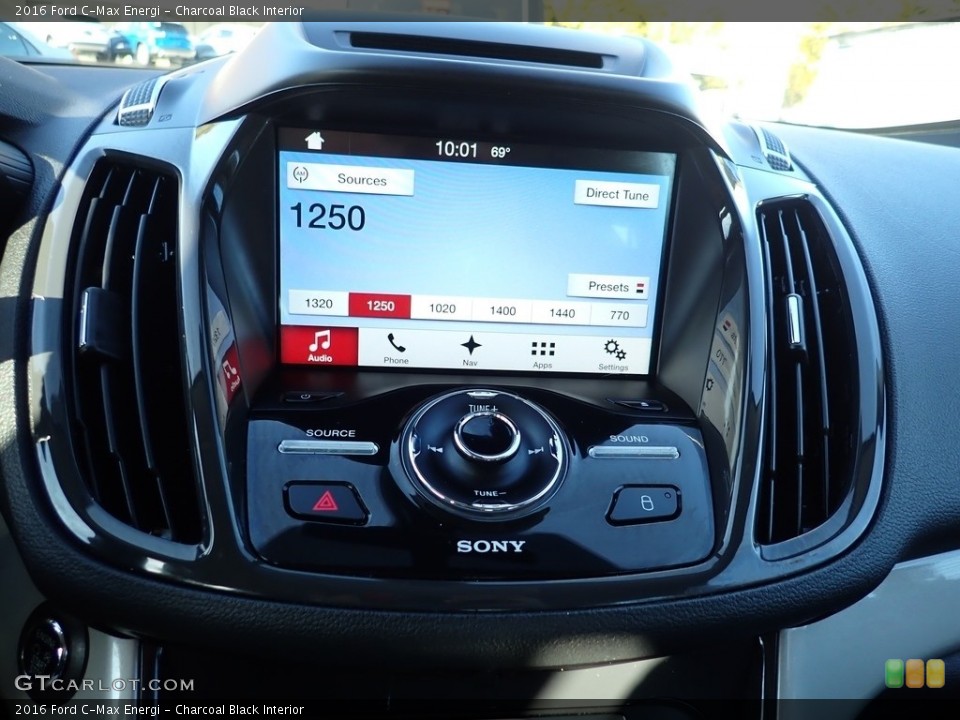 Charcoal Black Interior Controls for the 2016 Ford C-Max Energi #139896759