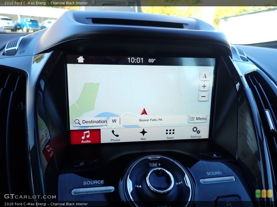 Charcoal Black Interior Navigation for the 2016 Ford C-Max Energi #139896771