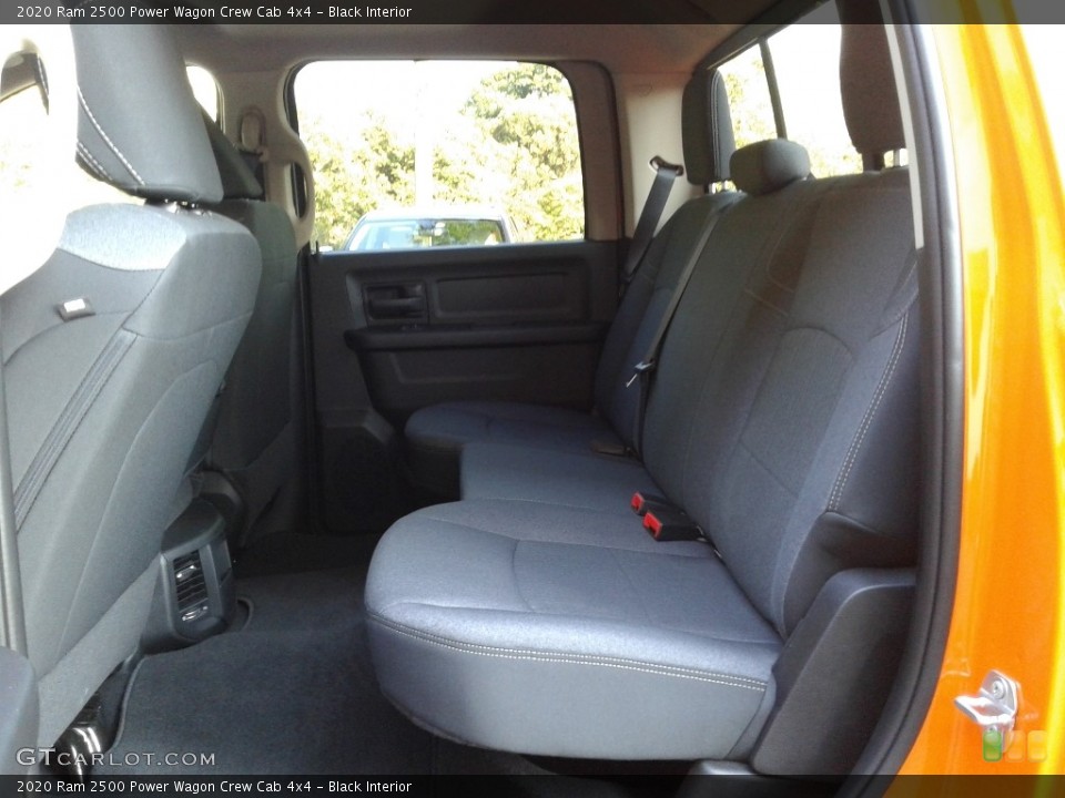 Black Interior Rear Seat for the 2020 Ram 2500 Power Wagon Crew Cab 4x4 #139897344