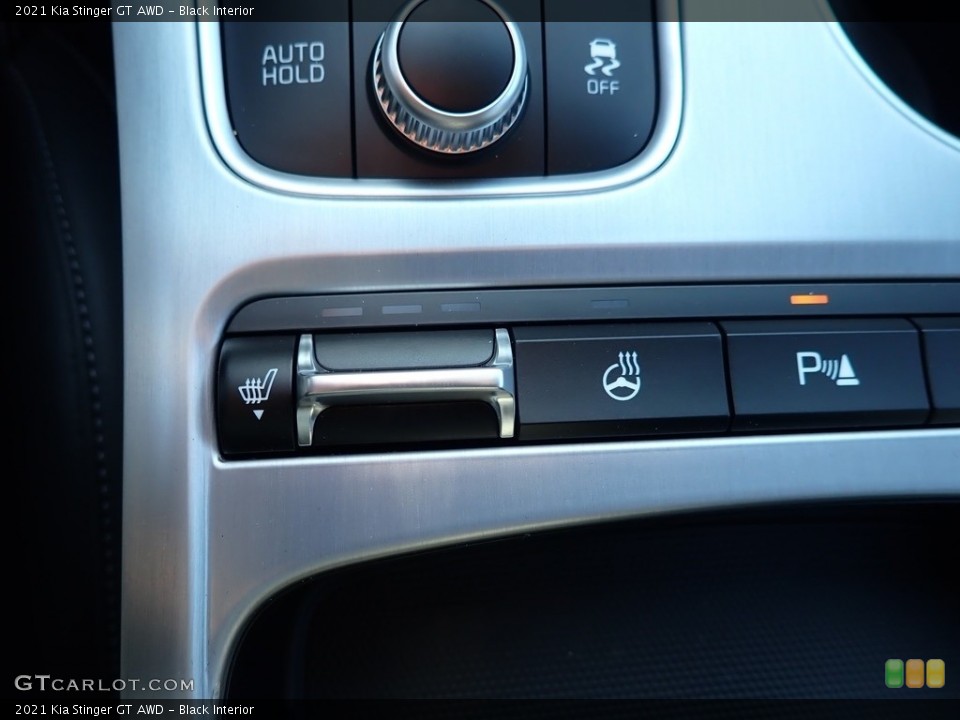 Black Interior Controls for the 2021 Kia Stinger GT AWD #139898263