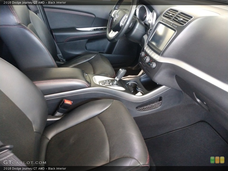 Black Interior Front Seat for the 2018 Dodge Journey GT AWD #139900121