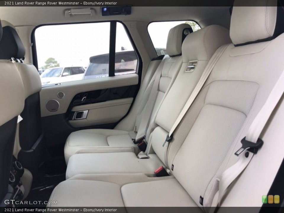 Ebony/Ivory Interior Rear Seat for the 2021 Land Rover Range Rover Westminster #139901276