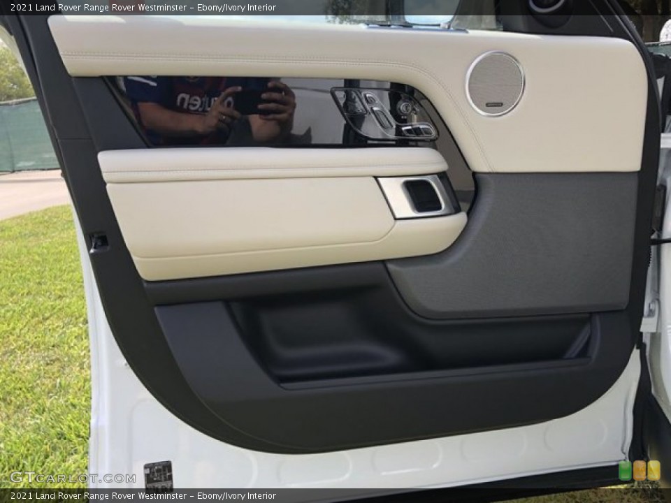 Ebony/Ivory Interior Door Panel for the 2021 Land Rover Range Rover Westminster #139901339