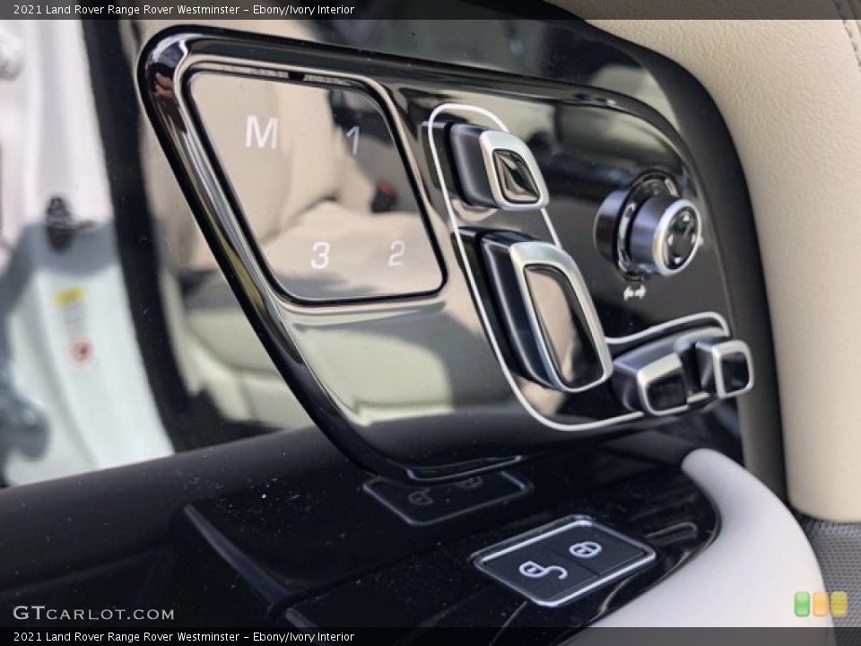 Ebony/Ivory Interior Controls for the 2021 Land Rover Range Rover Westminster #139901348