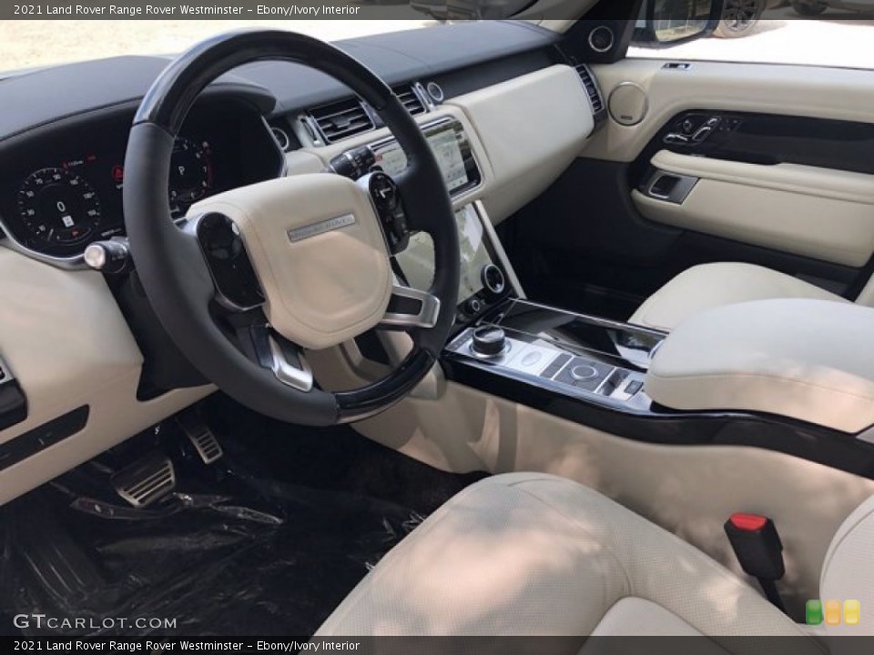 Ebony/Ivory Interior Front Seat for the 2021 Land Rover Range Rover Westminster #139901372