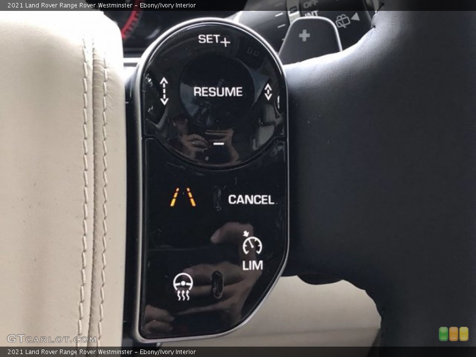 Ebony/Ivory Interior Steering Wheel for the 2021 Land Rover Range Rover Westminster #139901387