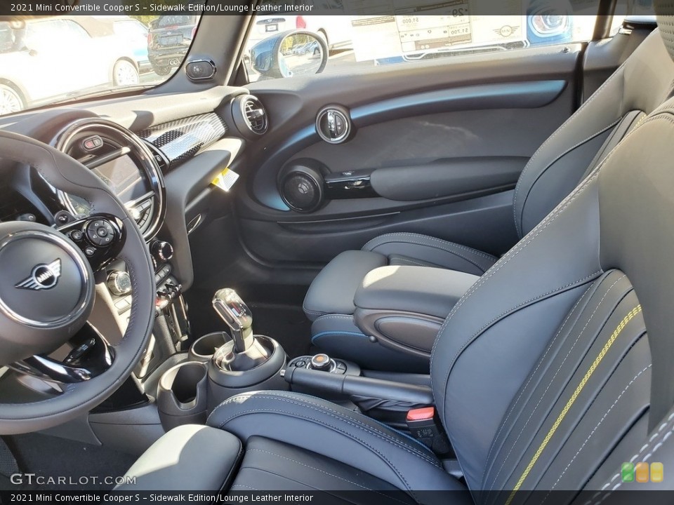 Sidewalk Edition/Lounge Leather Interior Photo for the 2021 Mini Convertible Cooper S #139903229