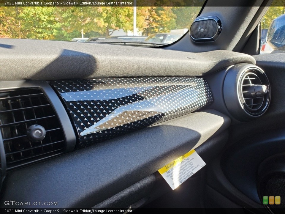 Sidewalk Edition/Lounge Leather Interior Dashboard for the 2021 Mini Convertible Cooper S #139903250