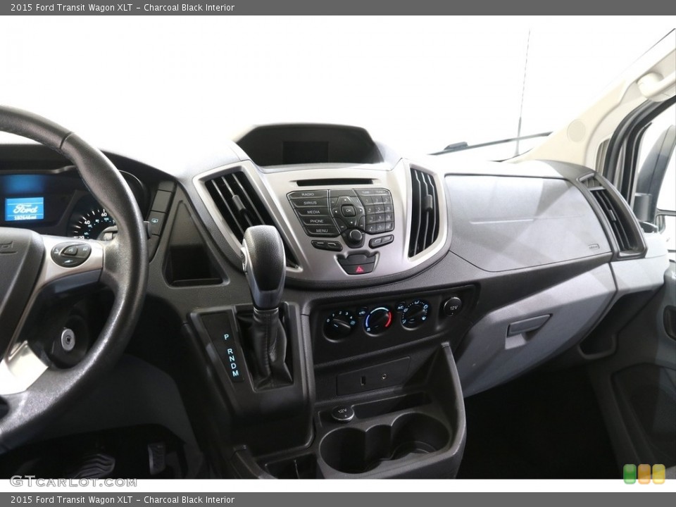 Charcoal Black Interior Controls for the 2015 Ford Transit Wagon XLT #139904288