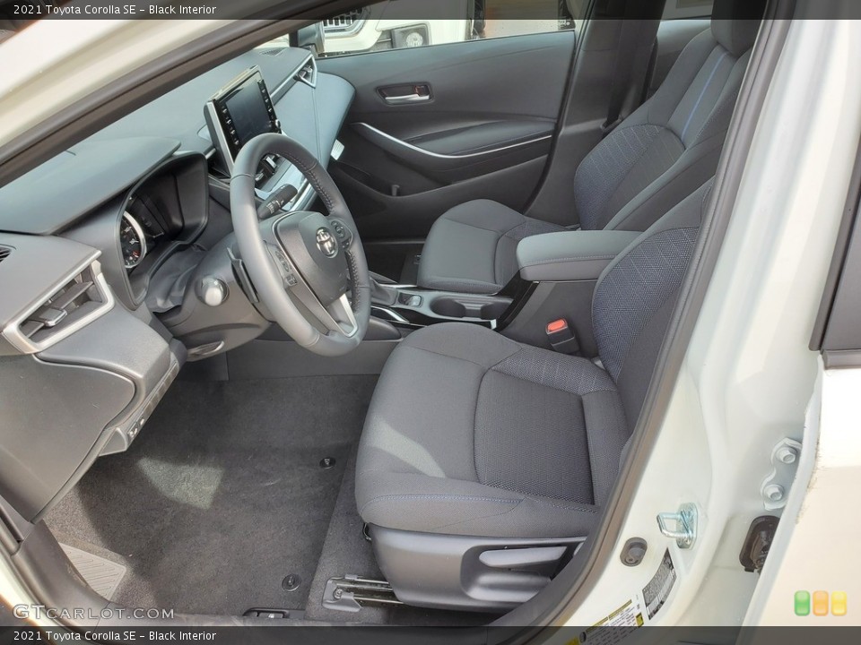 Black Interior Photo for the 2021 Toyota Corolla SE #139904528