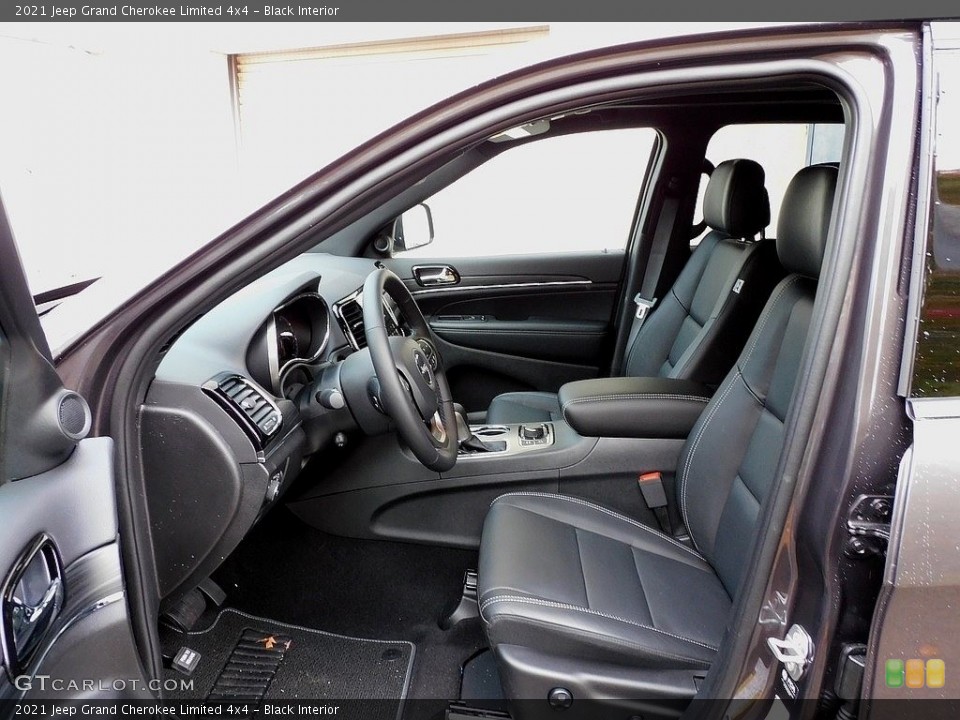 Black Interior Photo for the 2021 Jeep Grand Cherokee Limited 4x4 #139905632
