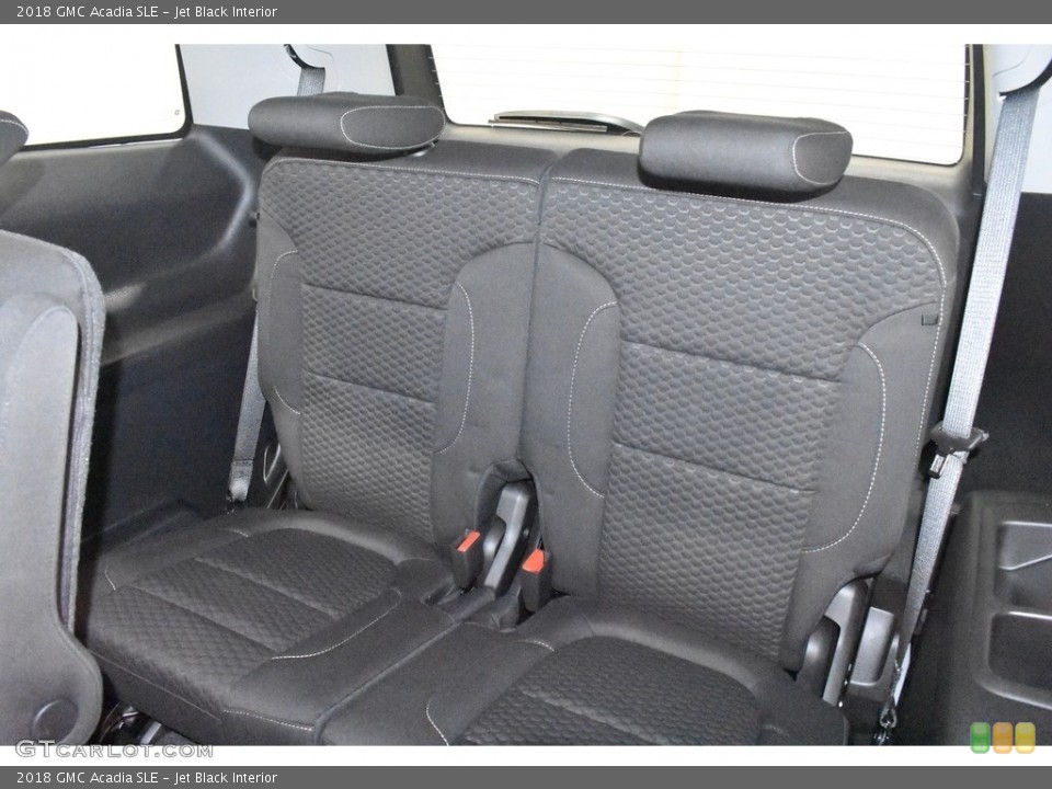 Jet Black Interior Rear Seat for the 2018 GMC Acadia SLE #139906043