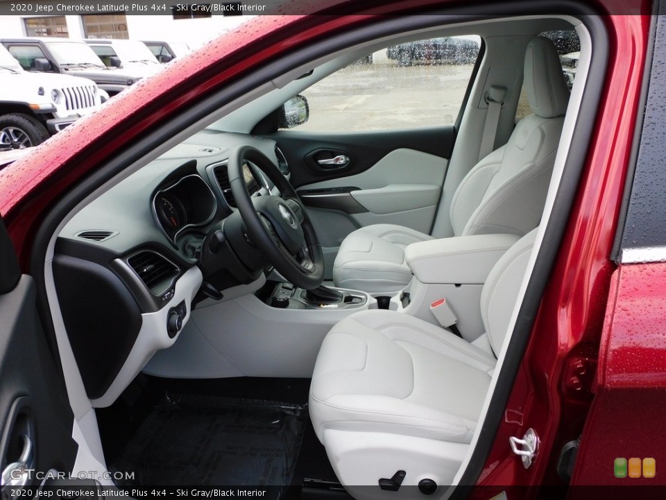 Ski Gray/Black Interior Front Seat for the 2020 Jeep Cherokee Latitude Plus 4x4 #139906340